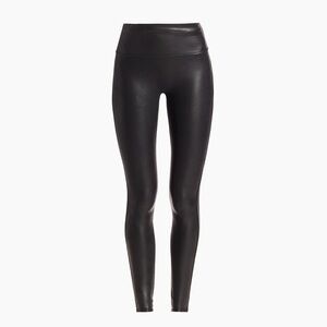 SPANX Shiny Black Leggings